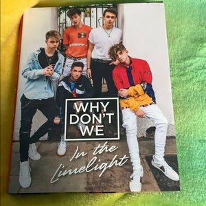 WHY DONT WE SIGNED BOOK